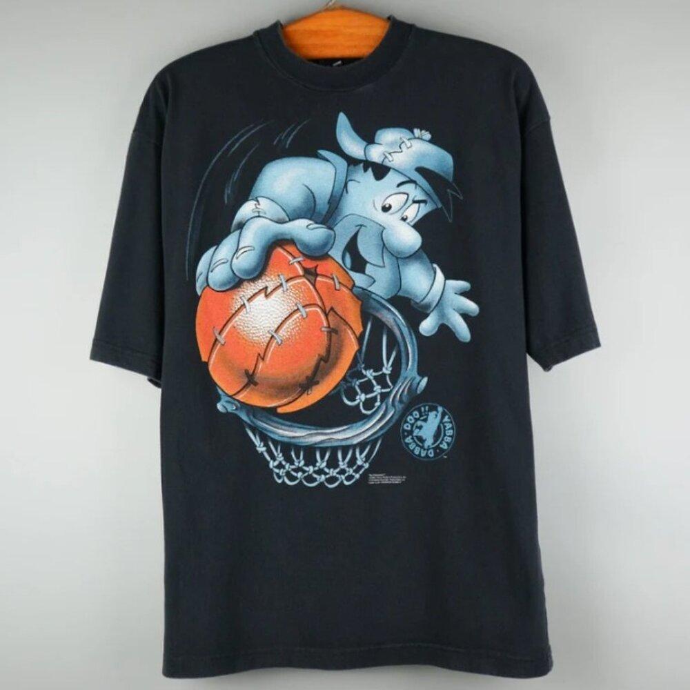 1994 Flintstones Basketball T-Shirt
